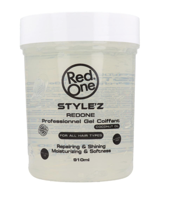 D ONE STYLER'Z COCONUT OIL  Gel CoiffantRE 910ML