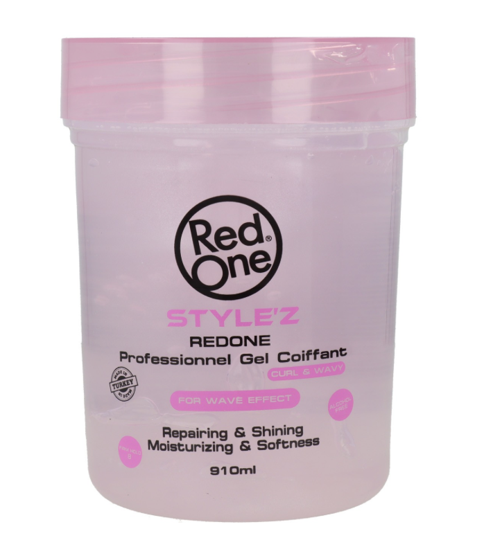 RED ONE STYLER'Z GEL COIFFANT Curl &amp; Wavy 910ML