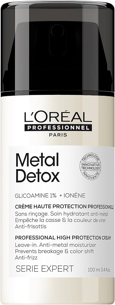 L'OREAL PRO METAL DETOX Crème Haute Protection Sans Rinçage