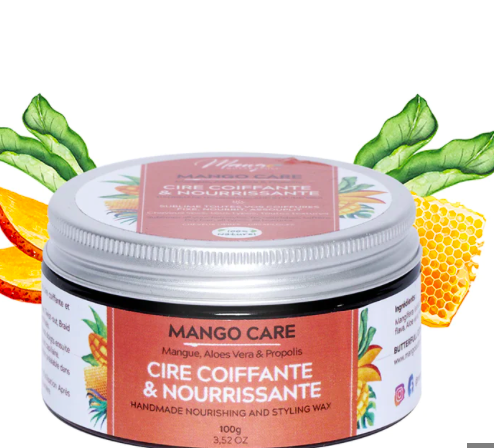 MANGO BUTTERFULL CARE CIRE COIFFANTE &amp; NOURISSANTE 100G