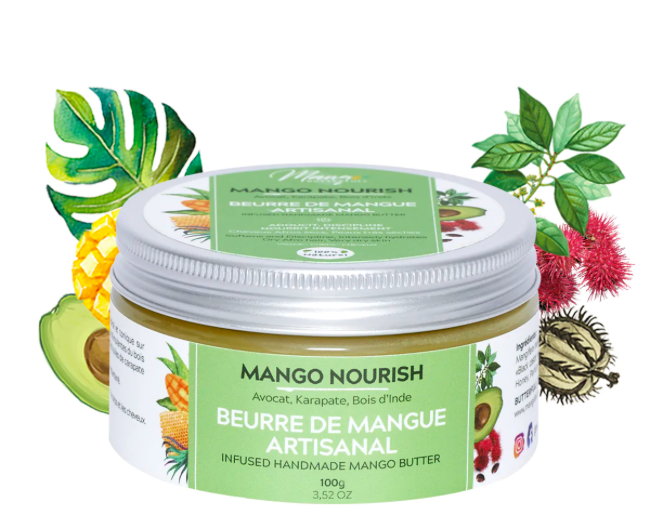 MANGO BUTTERFULL MANGO NOURISH BEURRE DE MANGUE ARTISANAL 100g