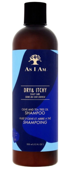 AS I AM OLIVE &amp; REA TREE DANDRUFF SHAMPOO 355 mL