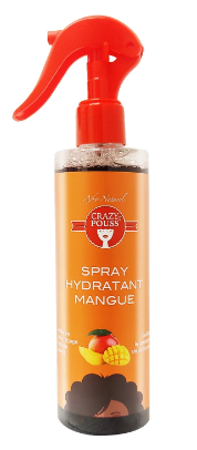 CRAZY POUSS AFRO NATUREL SPRAY HYDRATANT MANGUE