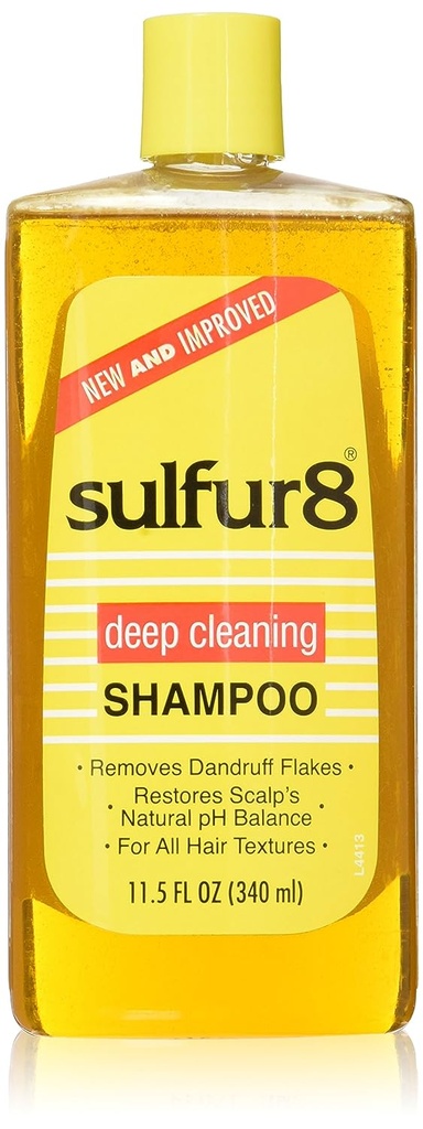 SULFUR8 DEEP CLEASING SHAMPOO 11.5 OZ