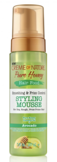 CREME OF NATURE PURE HONEY STYLING MOUSSE AVOCADO 207 ML