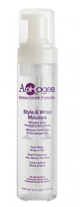 APHOGEE STYLE &amp; WRAP MOUSSE 251ML