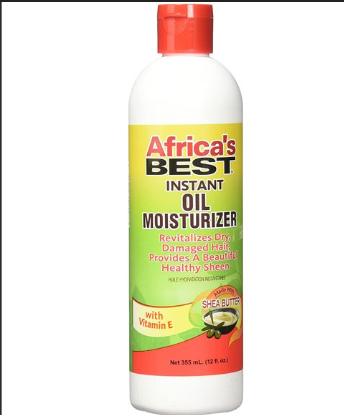 AFRICA'S BEST INSTANT OIL MOISTURIZER WITH VITAMINE E 473ML