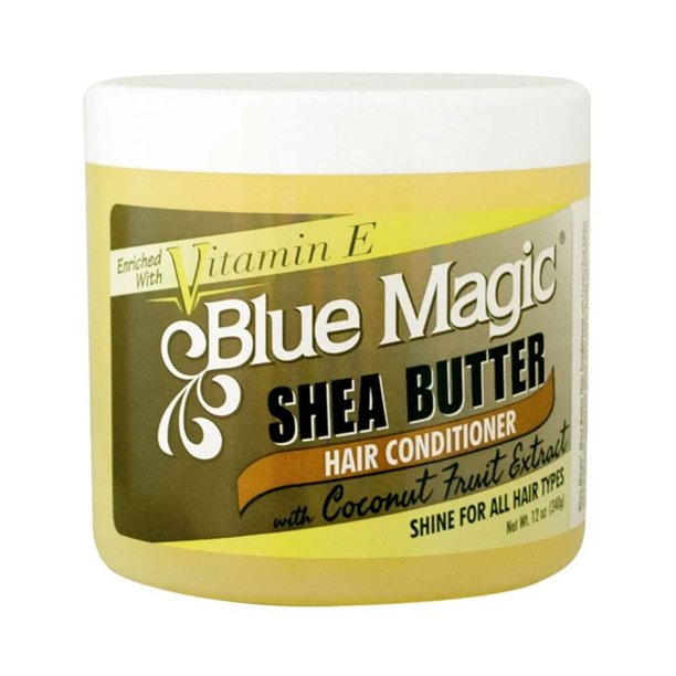 BLUE MAGIC SHEA BUTTER HAIR CONDITIONER 12 OZ