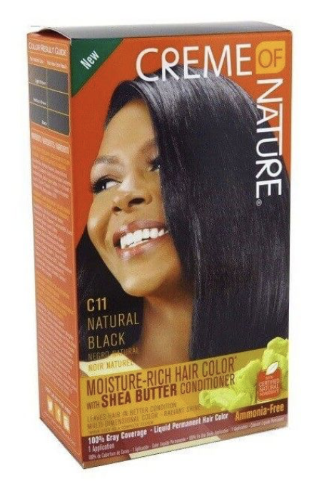 CREME OF NATURE C11 NATURAL BLACK AMMONIA - FREE