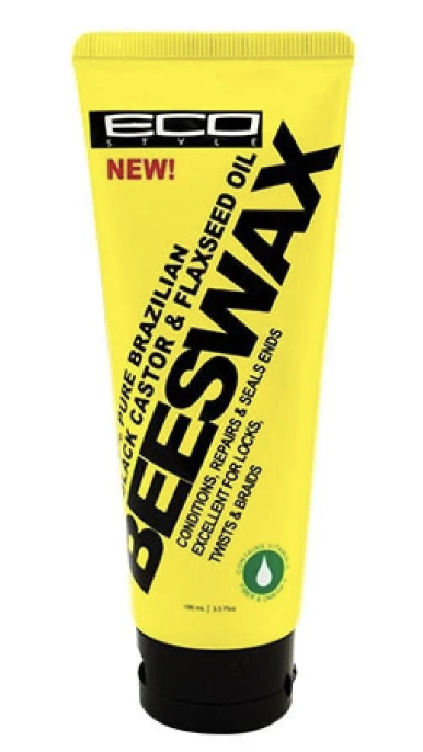 Eco BeeWax black castor &amp; flaxseed oil 100mL