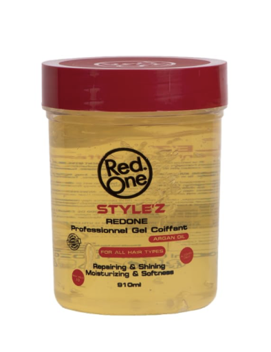 RED ONE STYLER'Z GEL COIFFANT Argan Oil 236mL