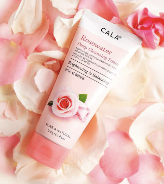 Cala Foam Cleanser Rosewater 120g