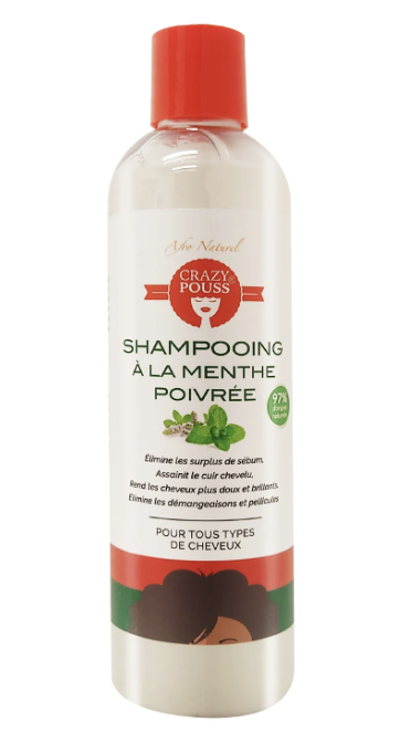 CRAZY POUSS SHAMPOOING A LA MENTHE POIVREE