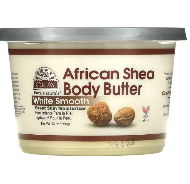 AFRICAN SHEA BODY BUTTER WITHE SMOOTH