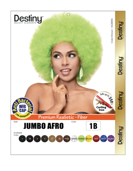 REALISTIC WIG JUMBO AFRO NBLUE