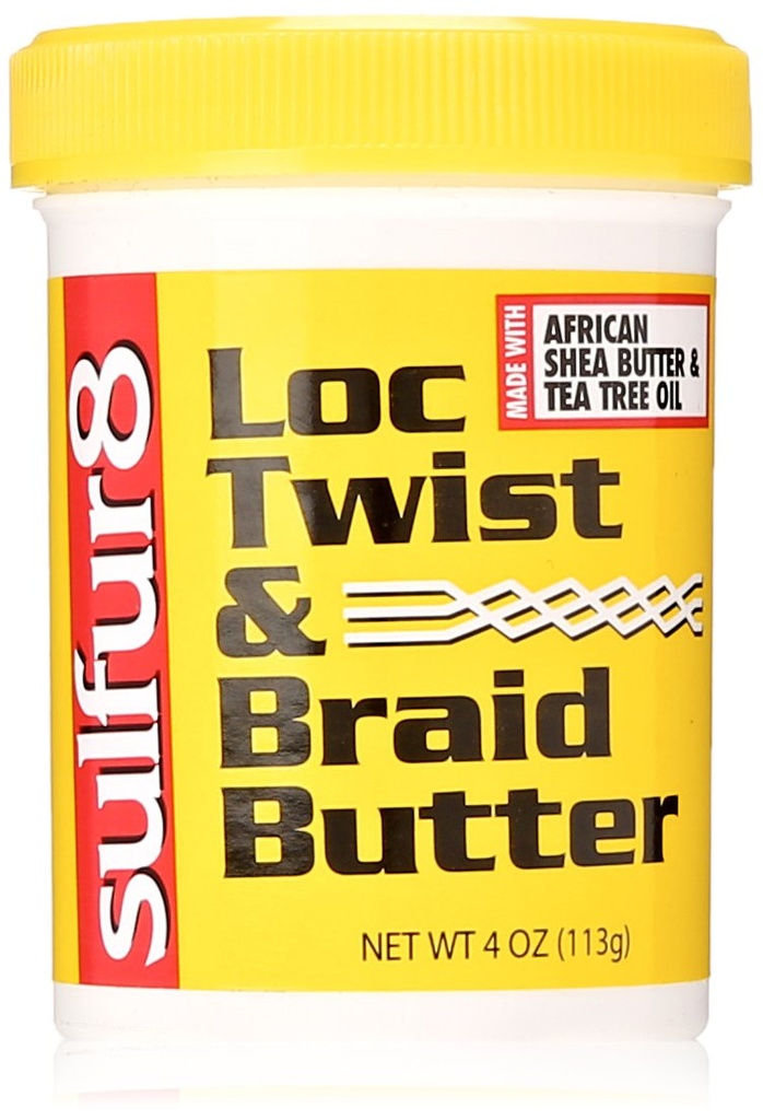 SULFUR8 Loc, Twist &amp; Braid Butter 4 OZ