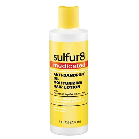 SULFUR8 Medicated Oil Moisturizing Lotion 8 OZ