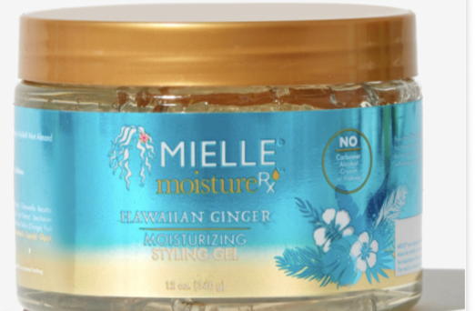 MIELLE MOISTURE RX HAWAIIAN GINGER STYLING GEL 12oz