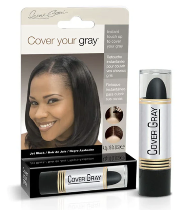 COVER YOUR GRAY STICK JET BLACK