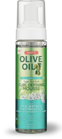 ORS OLIVE OIL MAX MOISTURE 7oz CURL DEFINING MOUSSE