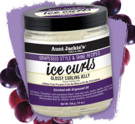 AUNT JACKIE'S GRAPESEED ICE CURLS JELLY 450 ML (BONUS)