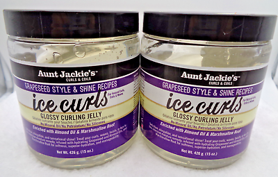AUNT JACKIE'S GRAPESEED ICE CURLS JELLY 15oz (BONUS)