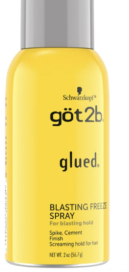 GOT2B GLUED BLASTING FREEZE SPRAY 2 OZ