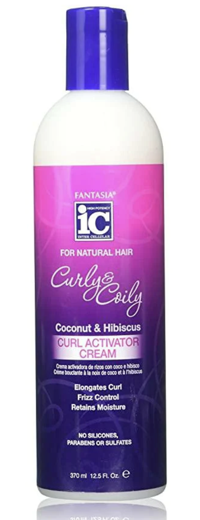 I.C. CURLY &amp; COILY 12.5oz CURL ACTIVATOR CREAM