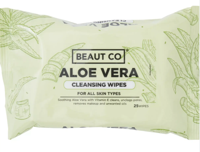 CLEANSING WIPES ALOE