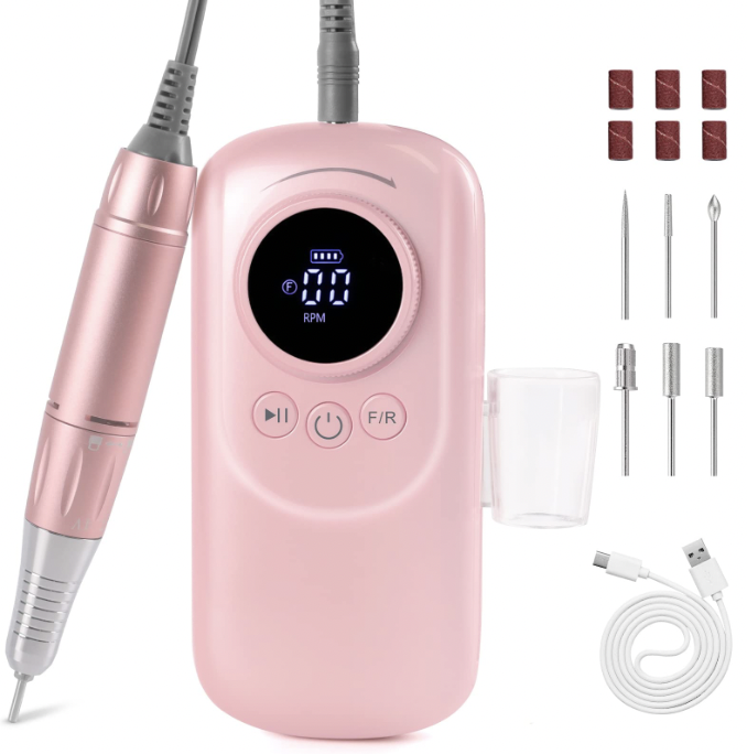 Beaut Ponceuse Portable Rechargeable 35000T/M