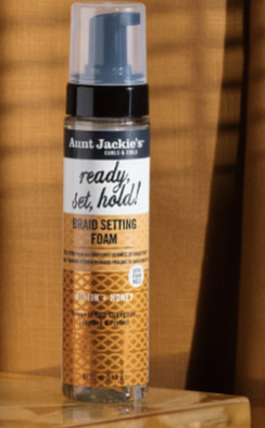AUNT JACKIES BIOTIN &amp; HONEY BRAID SETTING FOAM