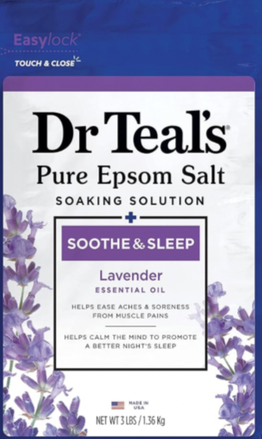 DR TEAL EPSOM SALT LAVENDER 3LBS