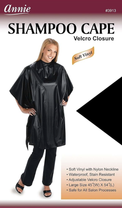 SHAMPOO CAPE BIG SIZE BLACK