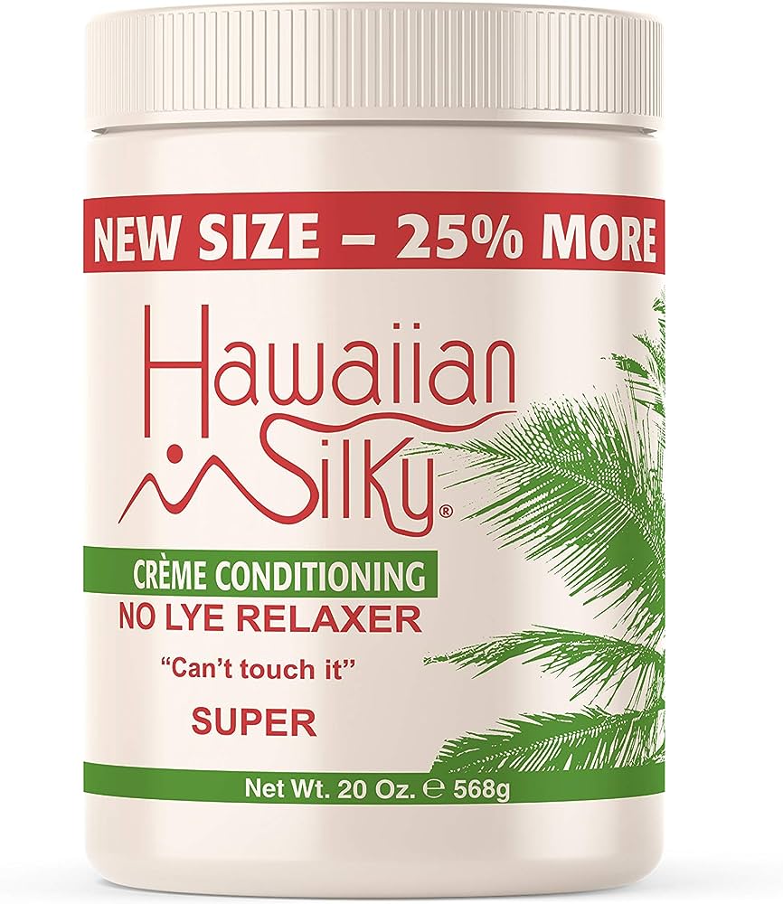 HAWAIIAN SILKY CREME CONDITIONING NO LYE RELAXER SUPER 566G