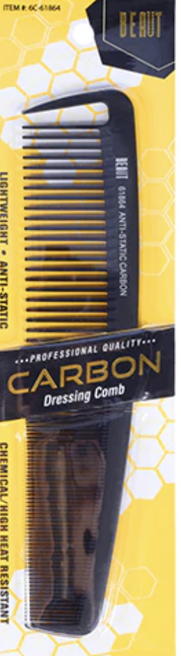 BEAUT CARBON DRESSING COMB