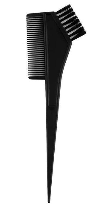 LQQKS DELUXE DYE BRUSH WITH COMB MARRON