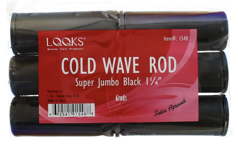 LQQKS COLD WAVE ROD SUPER JUMBO BLACK