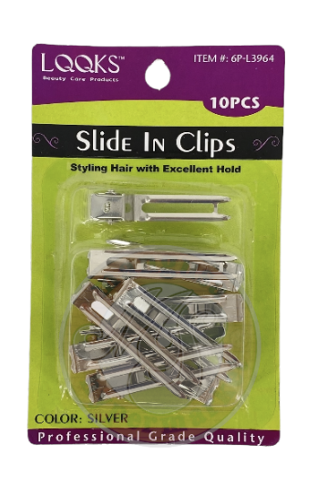 LQQKS SLIDE IN CLIPS 10 PCS