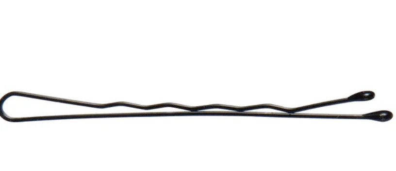 LQQKS JUMBO BOBBY PINS 3&quot; BLACK 40 CT