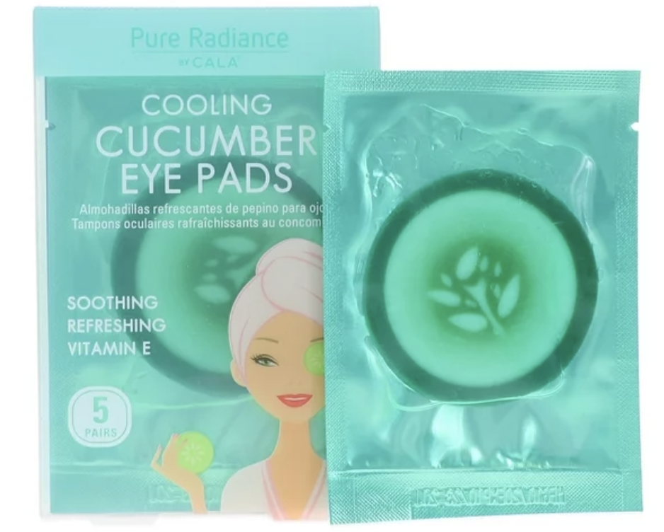 PURE RADIANCE CALA COOLING CUCUMBER EYE PADS 5 PAIRS