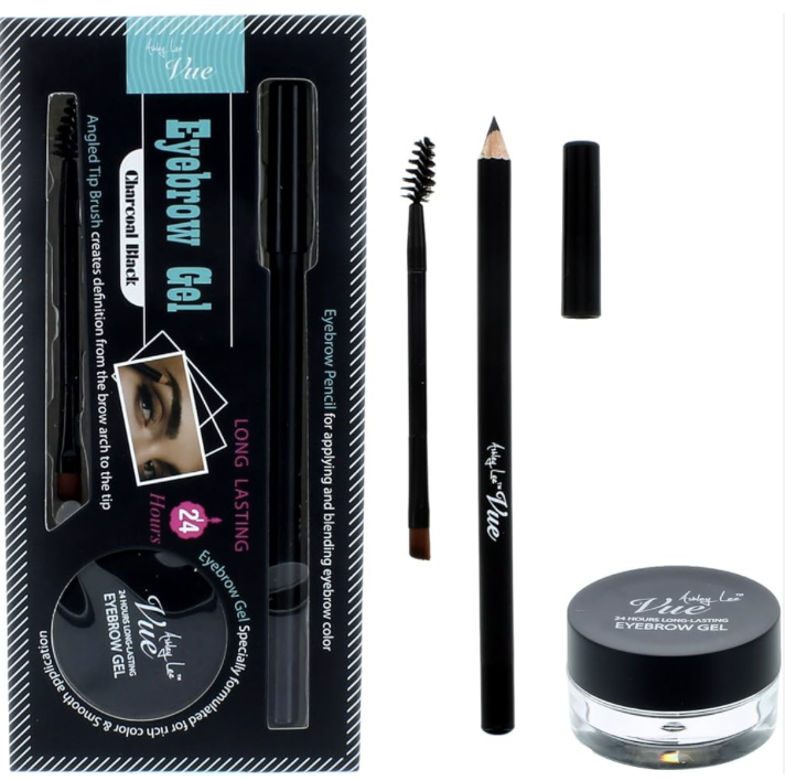ASHLEY LEE EYEBROW GEL CHARCOAL BLACK