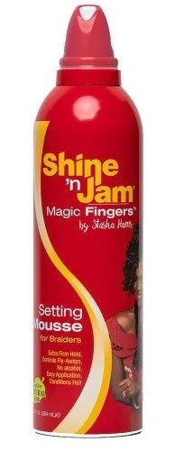AMPRO SHINE N JAM MAGIC FINGERS SETTING MOUSSE 12 OZ