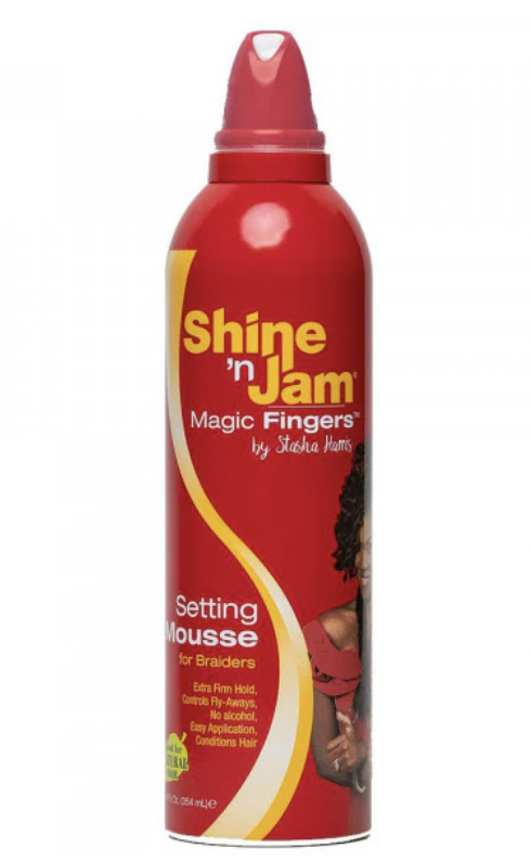 AMPRO SHINE N JAM MAGIC FINGERS SETTING MOUSSE 360 ML