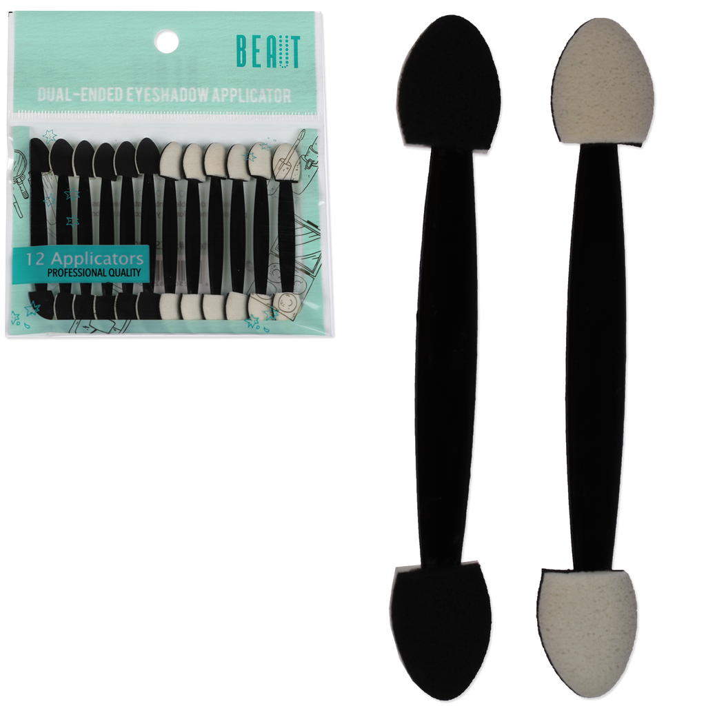 BEAUT COSMETIC DUAL ENDED EYESHADOW APPLICATOR