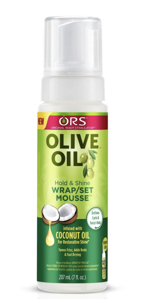 ORS OLIVE OILL WRAP / SET MOUSSE COCONUT OIL