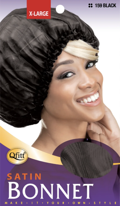 QFITT BONNET X-LARGE BLACK