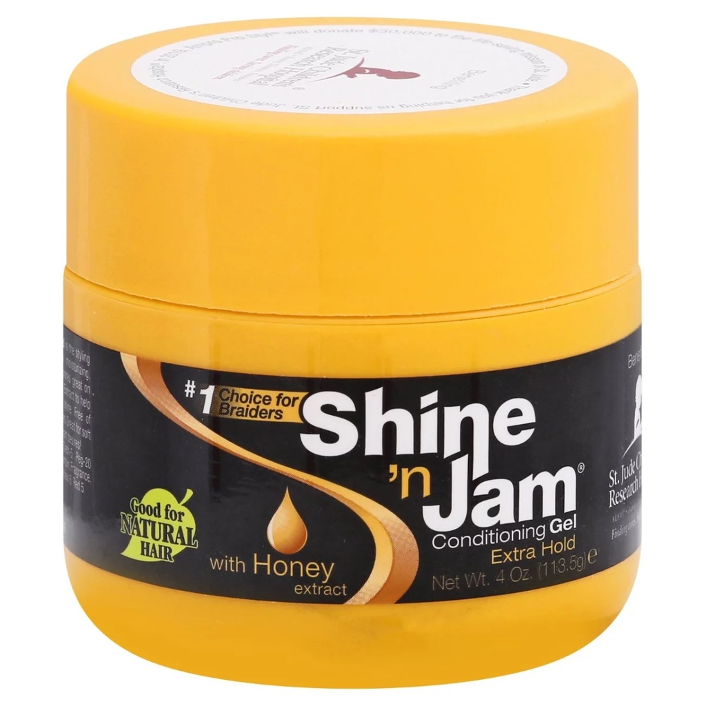 AMPRO SHINE N JAM GEL EXTRA HOLD  113.5g ORANGE