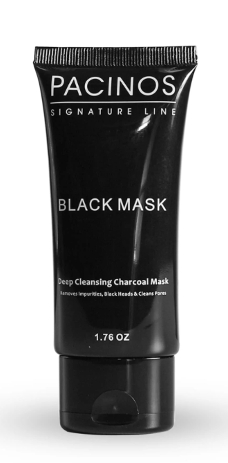 Charcoal black mask deep cleansing