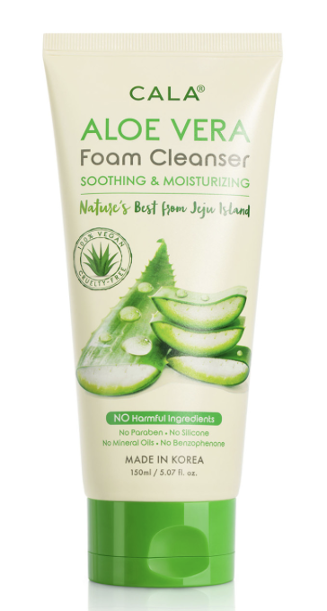 Cala aloe vera deep cleansing foam