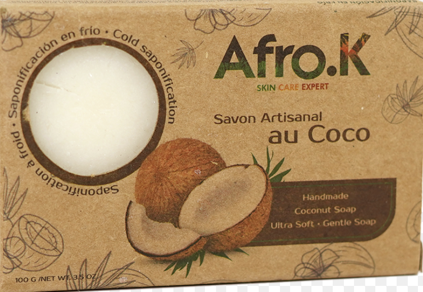 AFRO.K savon artisanal au coco